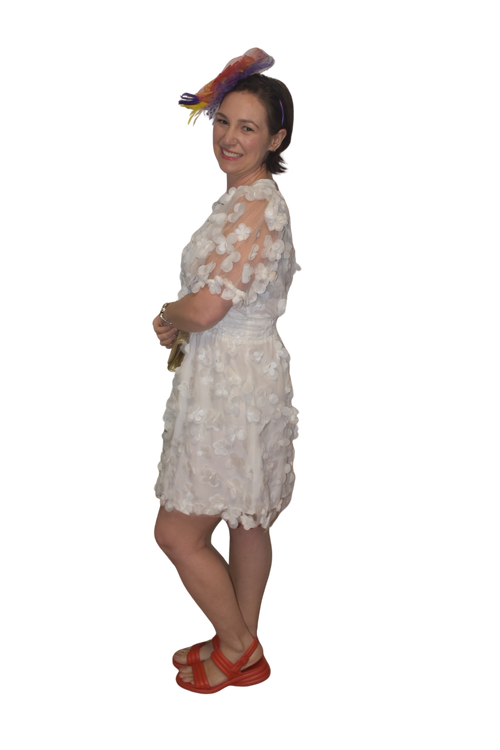 3D Butterfly Organza Dress