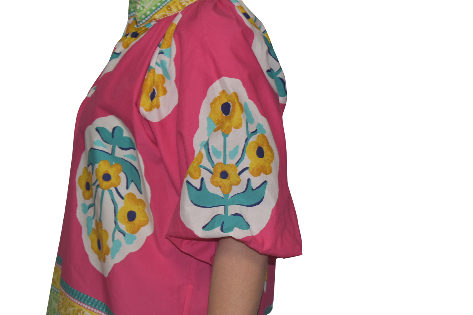 Boho Chic Floral Print Blouse