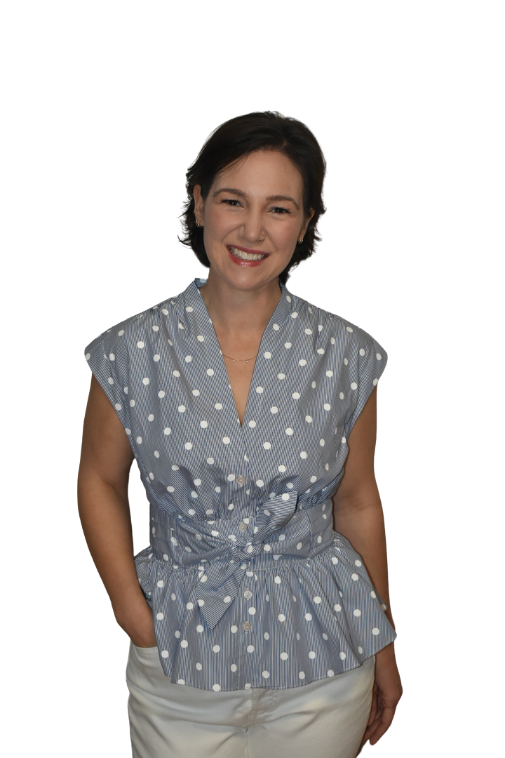 Striped Polka Dot Peplum
