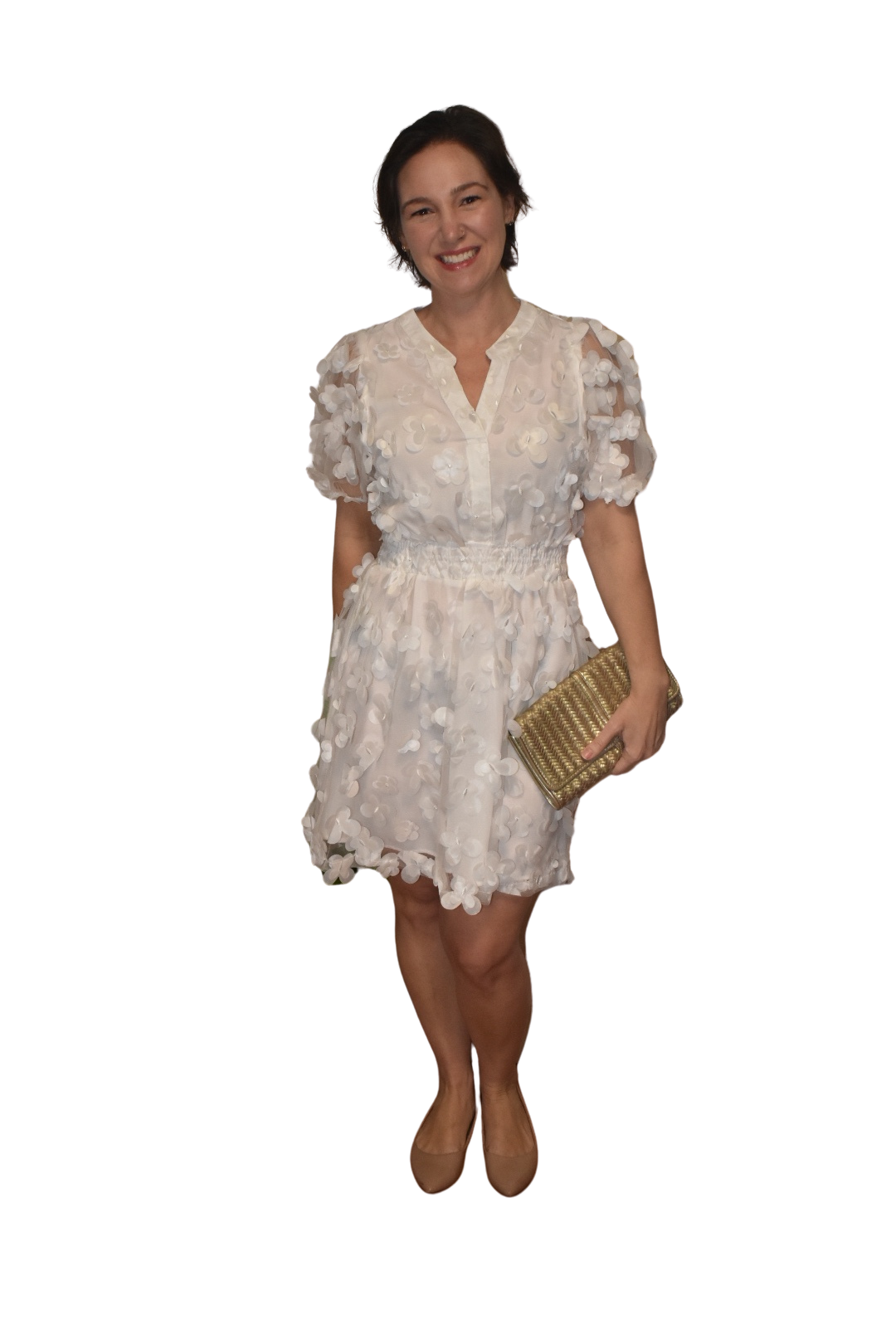 3D Butterfly Organza Dress