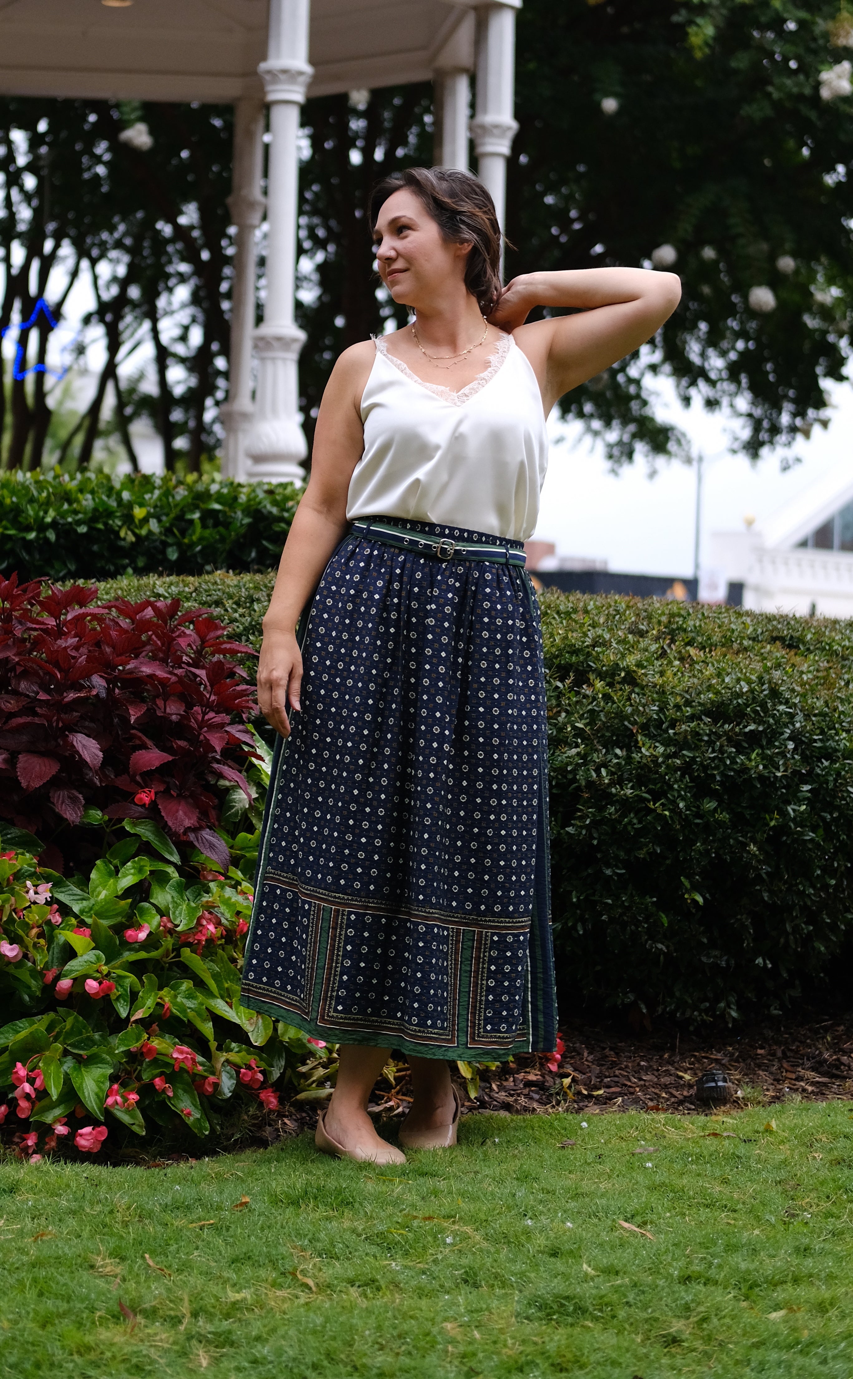 Geo Bloom Skirt