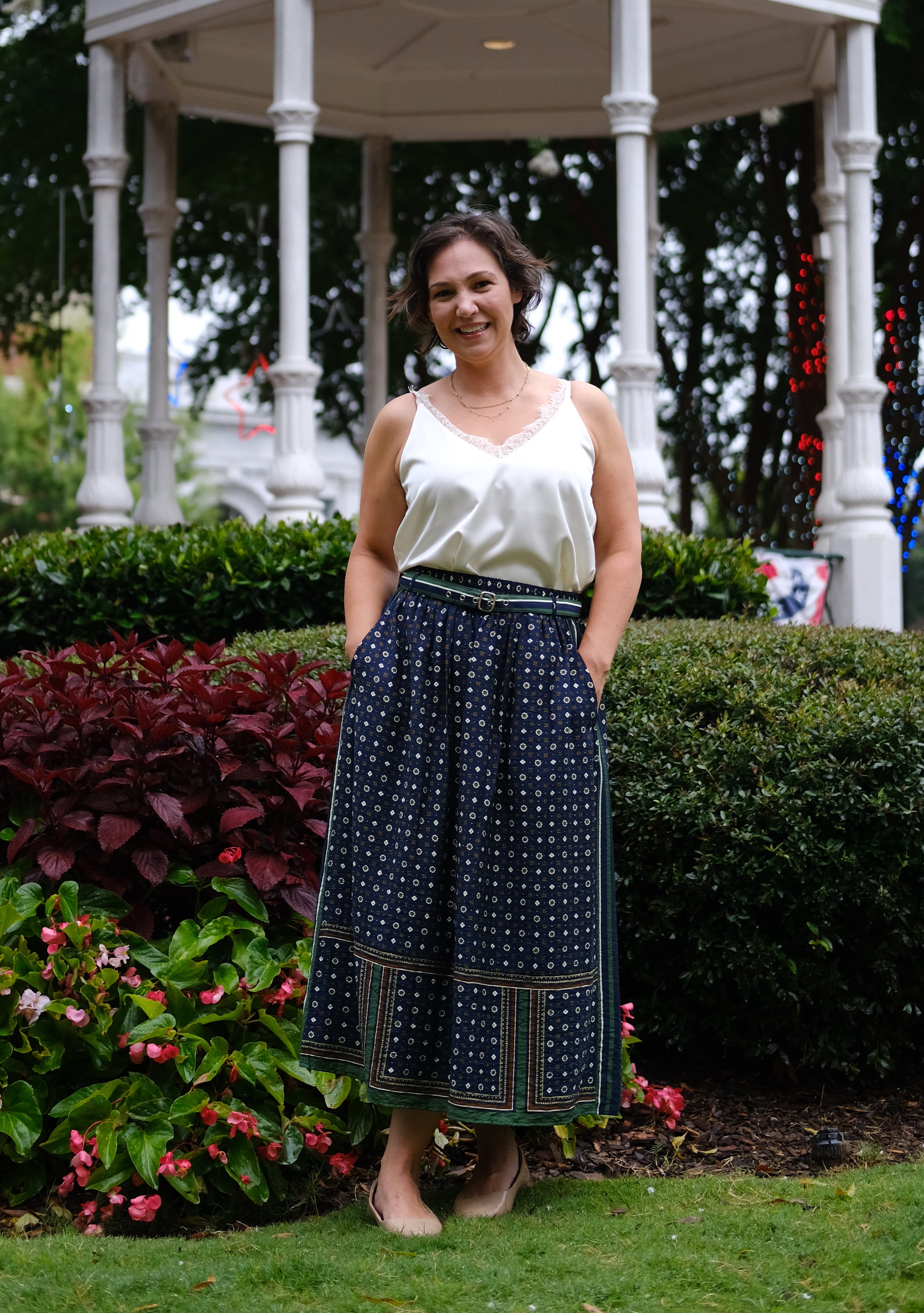 Geo Bloom Skirt