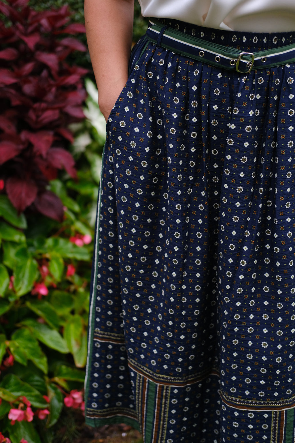 Geo Bloom Skirt