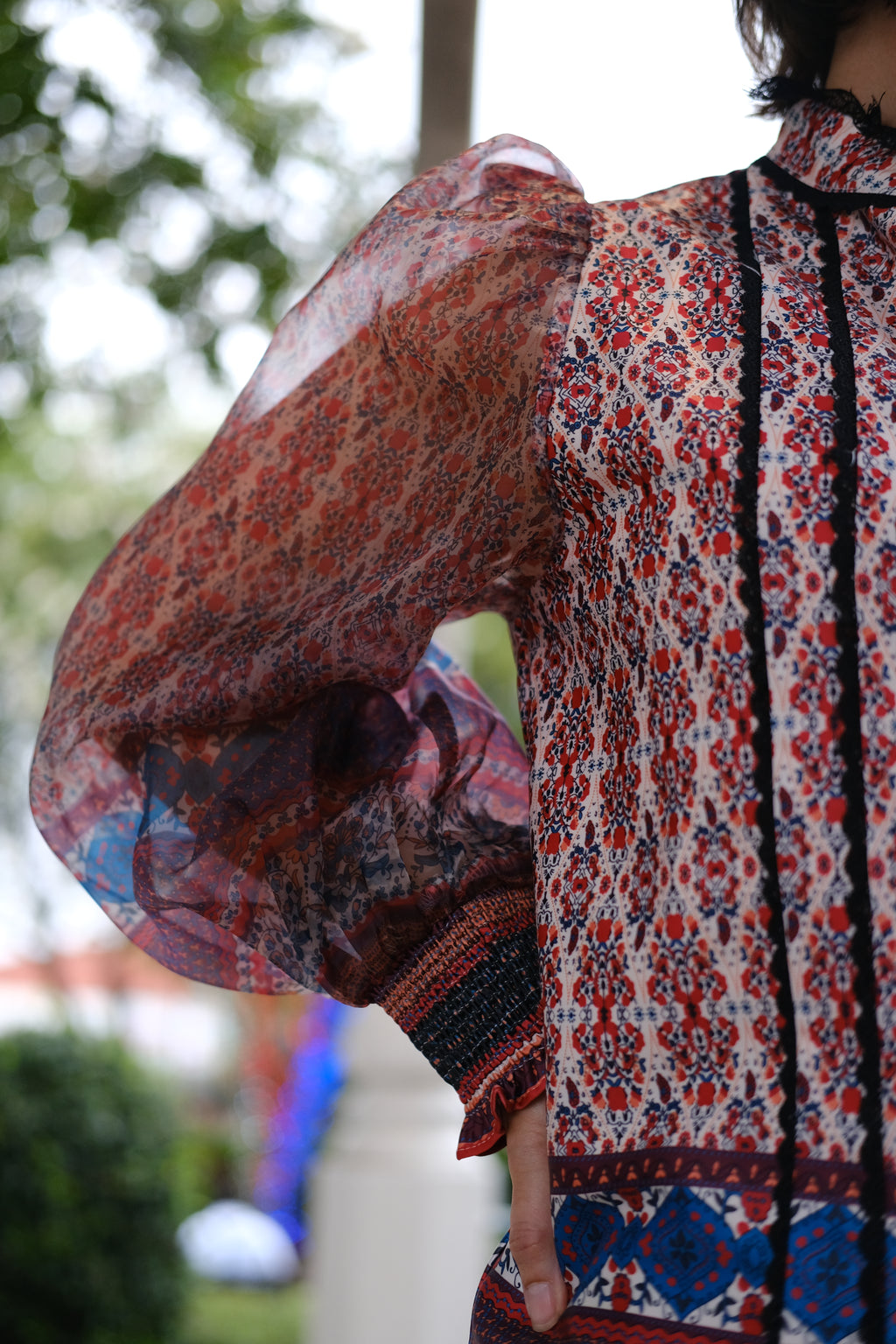 Midnight Garden Blouse