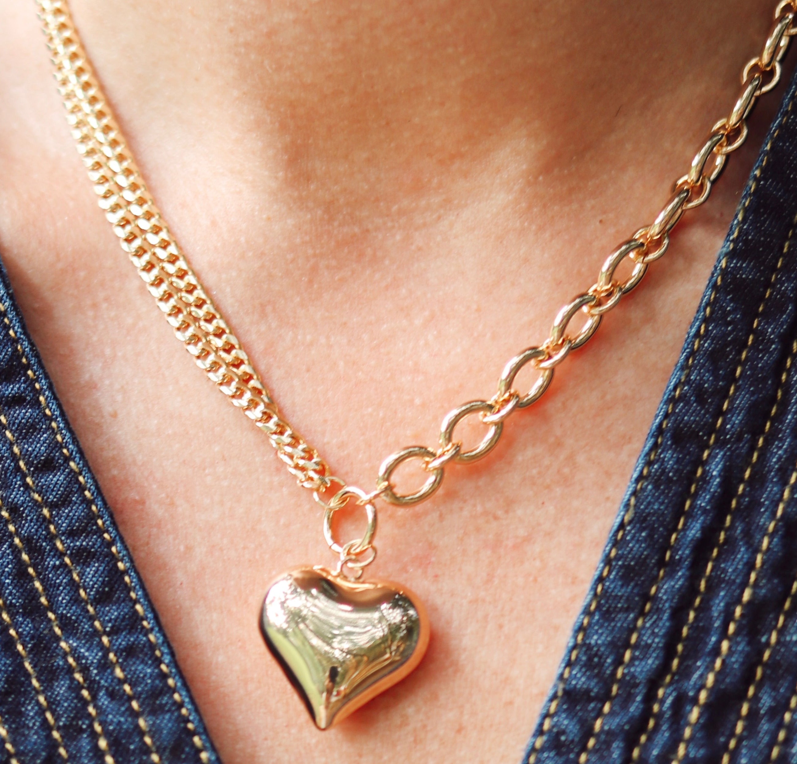 Katherine Heart Necklace