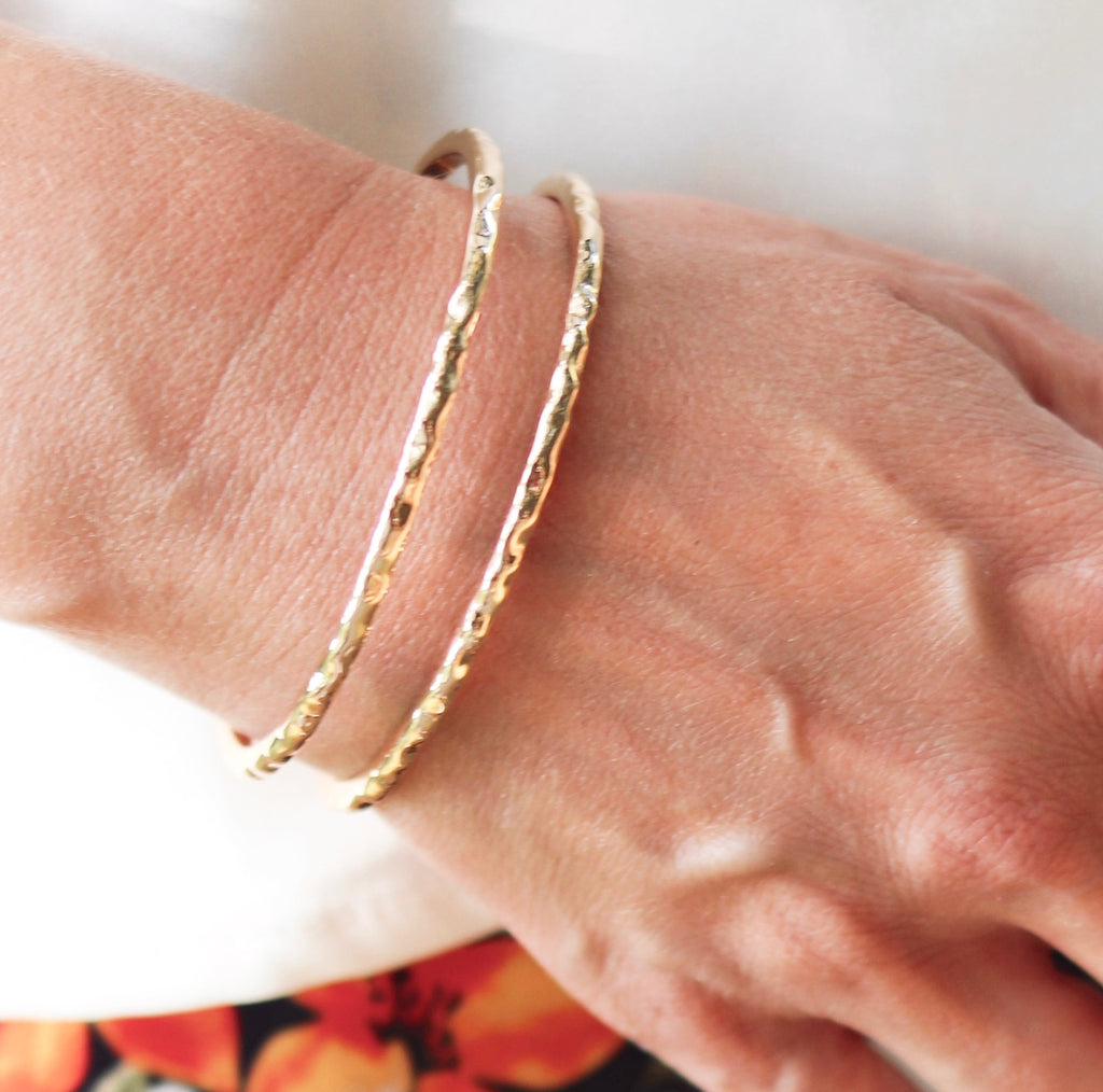 Savana Hammered Cuff Bracelet