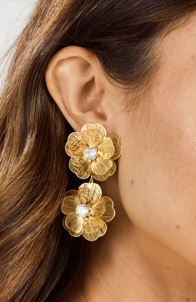 Everly Floral Earring