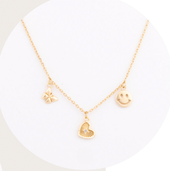 Girl's Sonia Charm Necklace