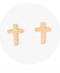 Emmett Cross Stud Earrings