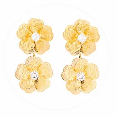 Everly Floral Earring