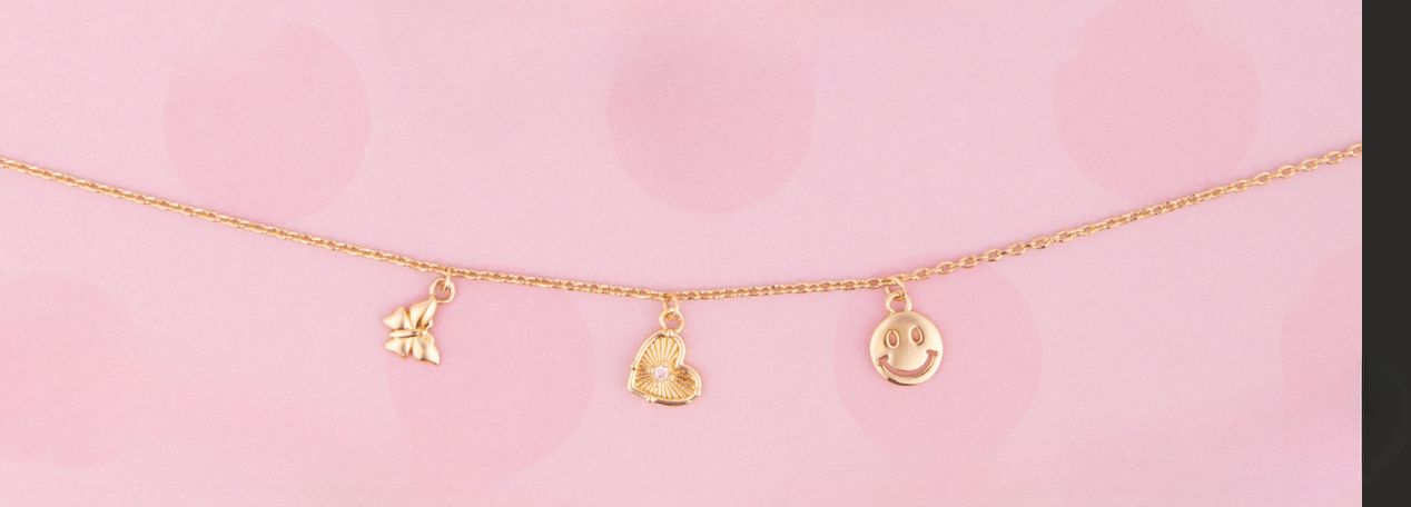 Girl's Sonia Charm Necklace