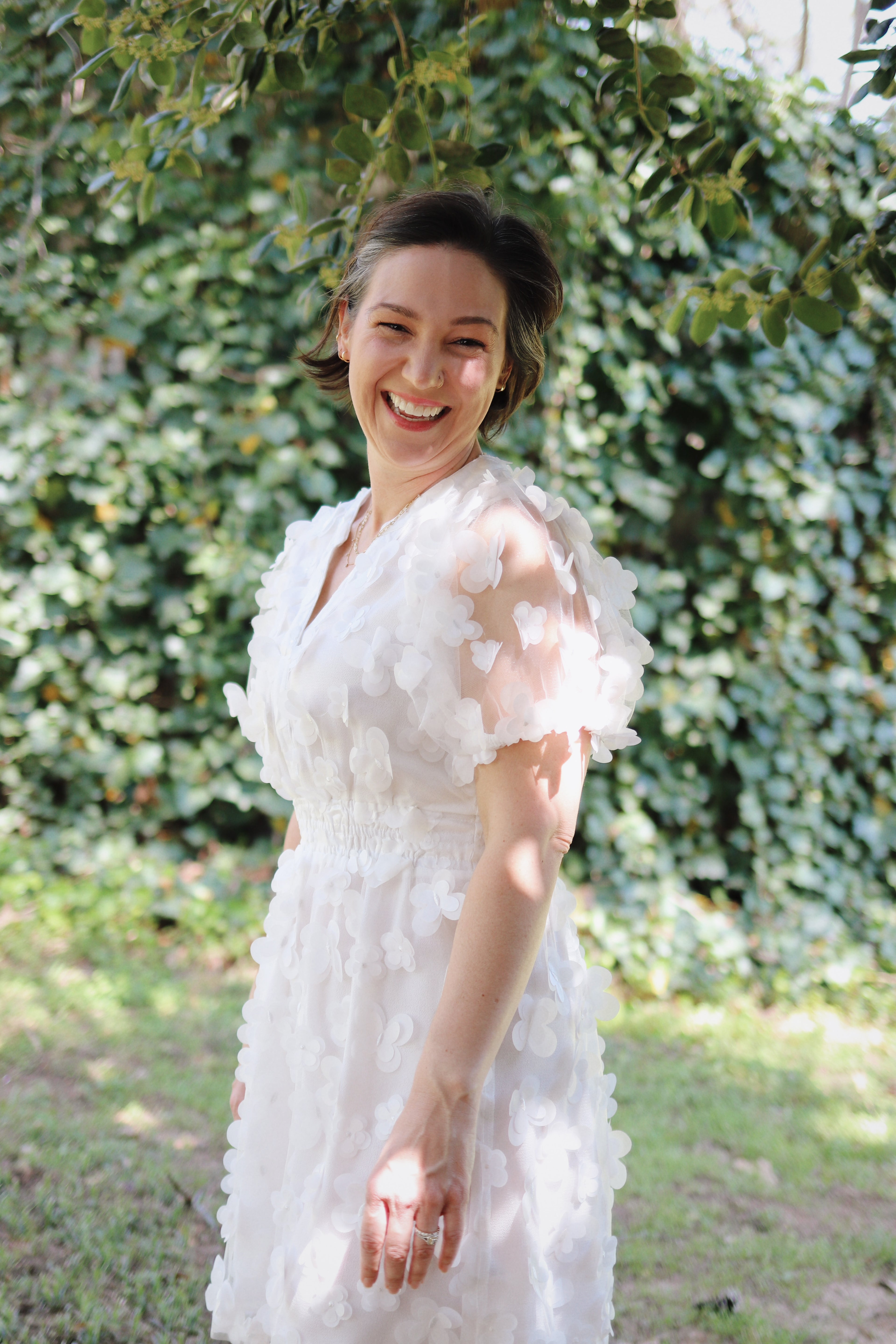 3D Butterfly Organza Dress