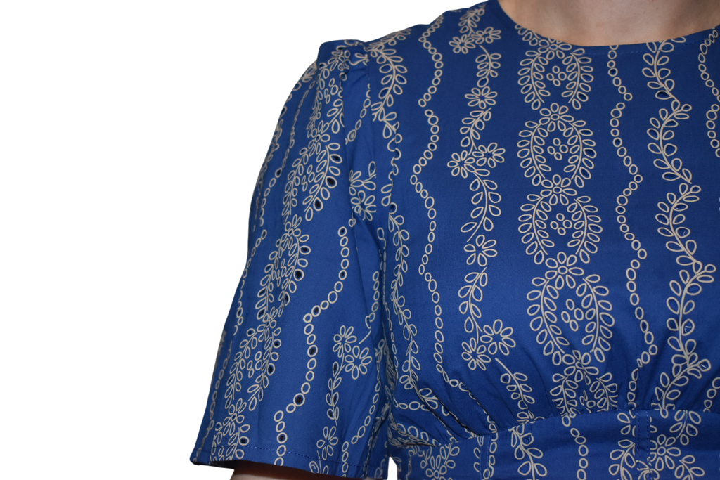 Eyelet Maxi Dress