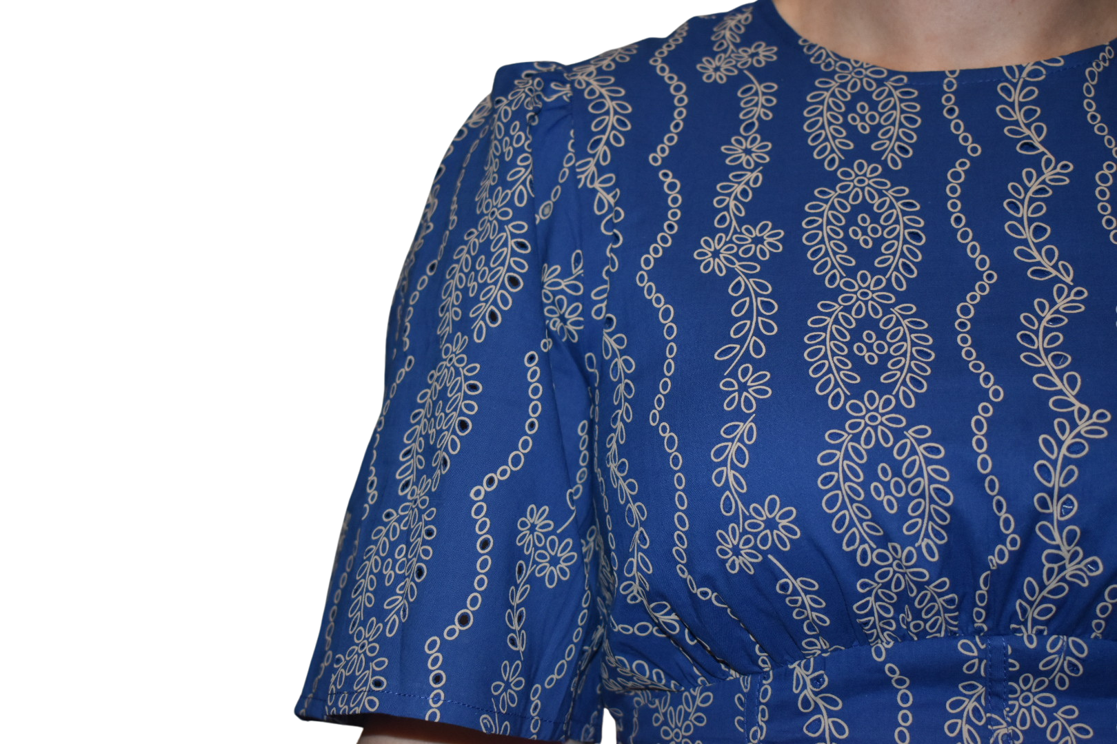Eyelet Maxi Dress
