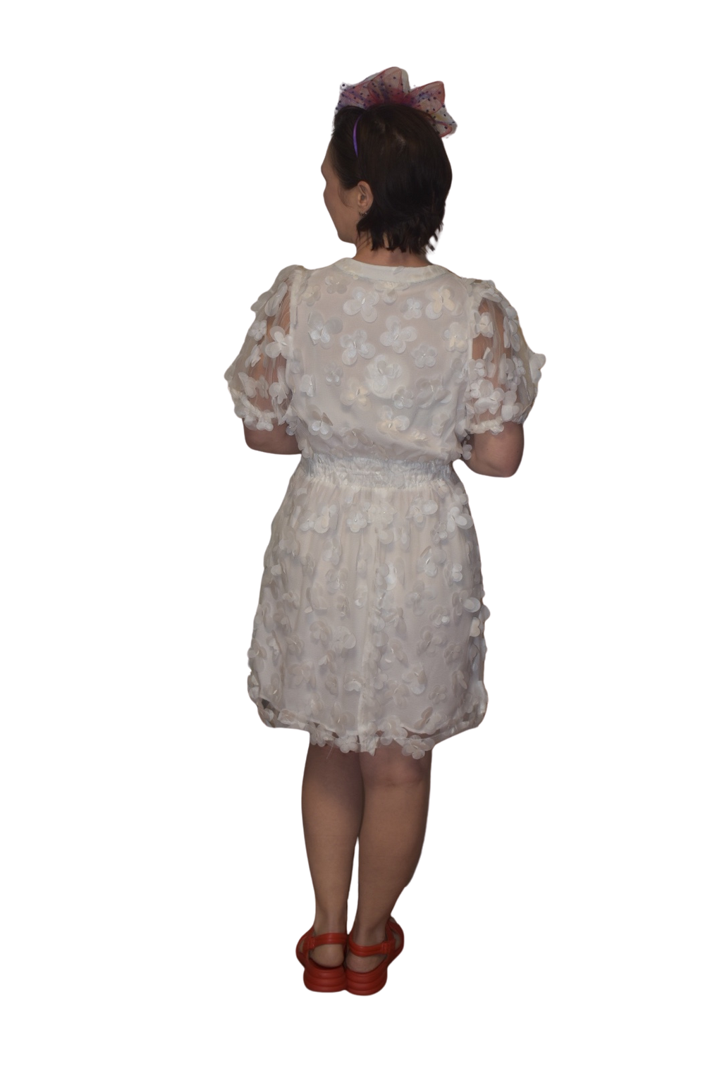 3D Butterfly Organza Dress