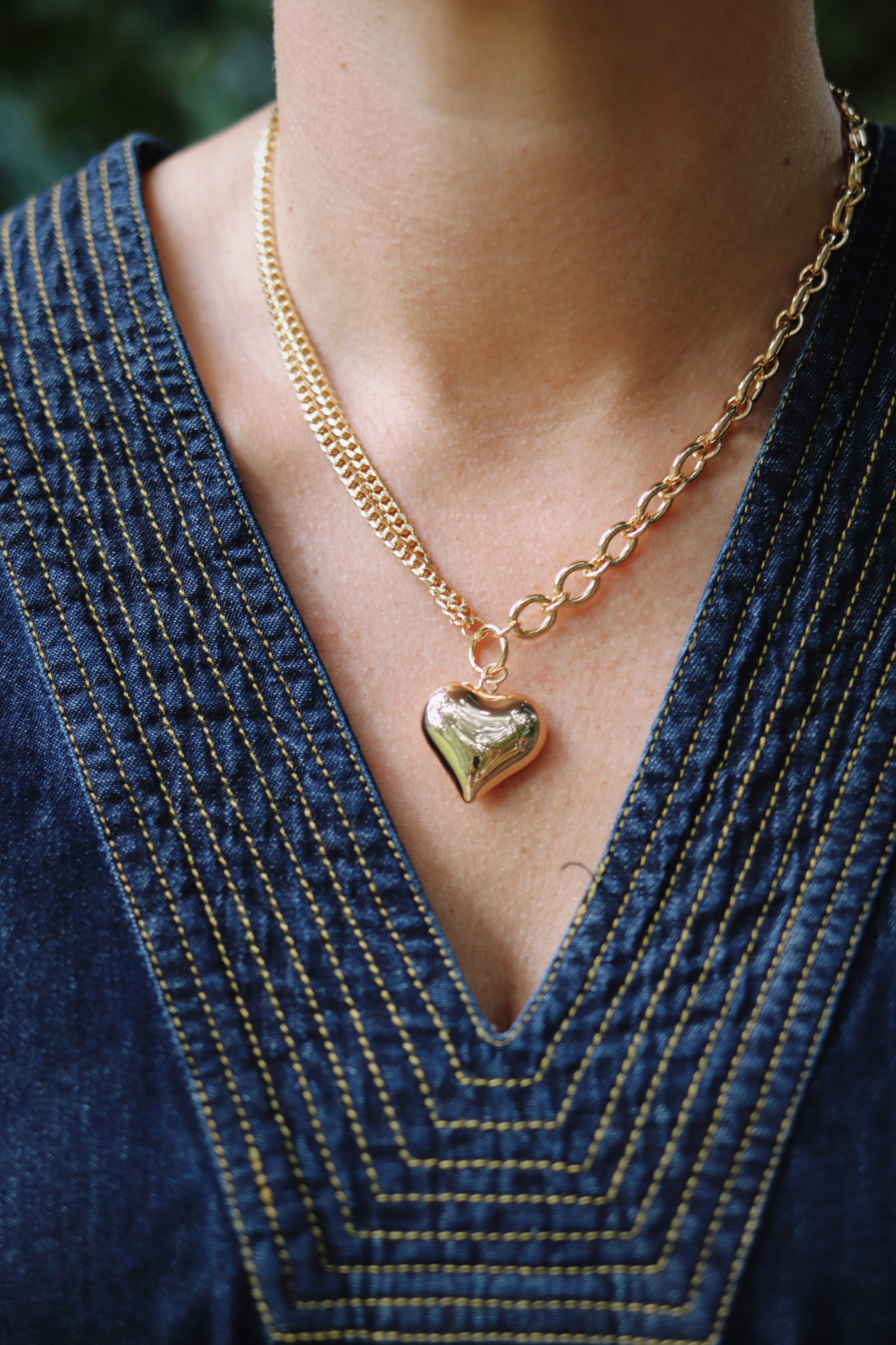 Katherine Heart Necklace
